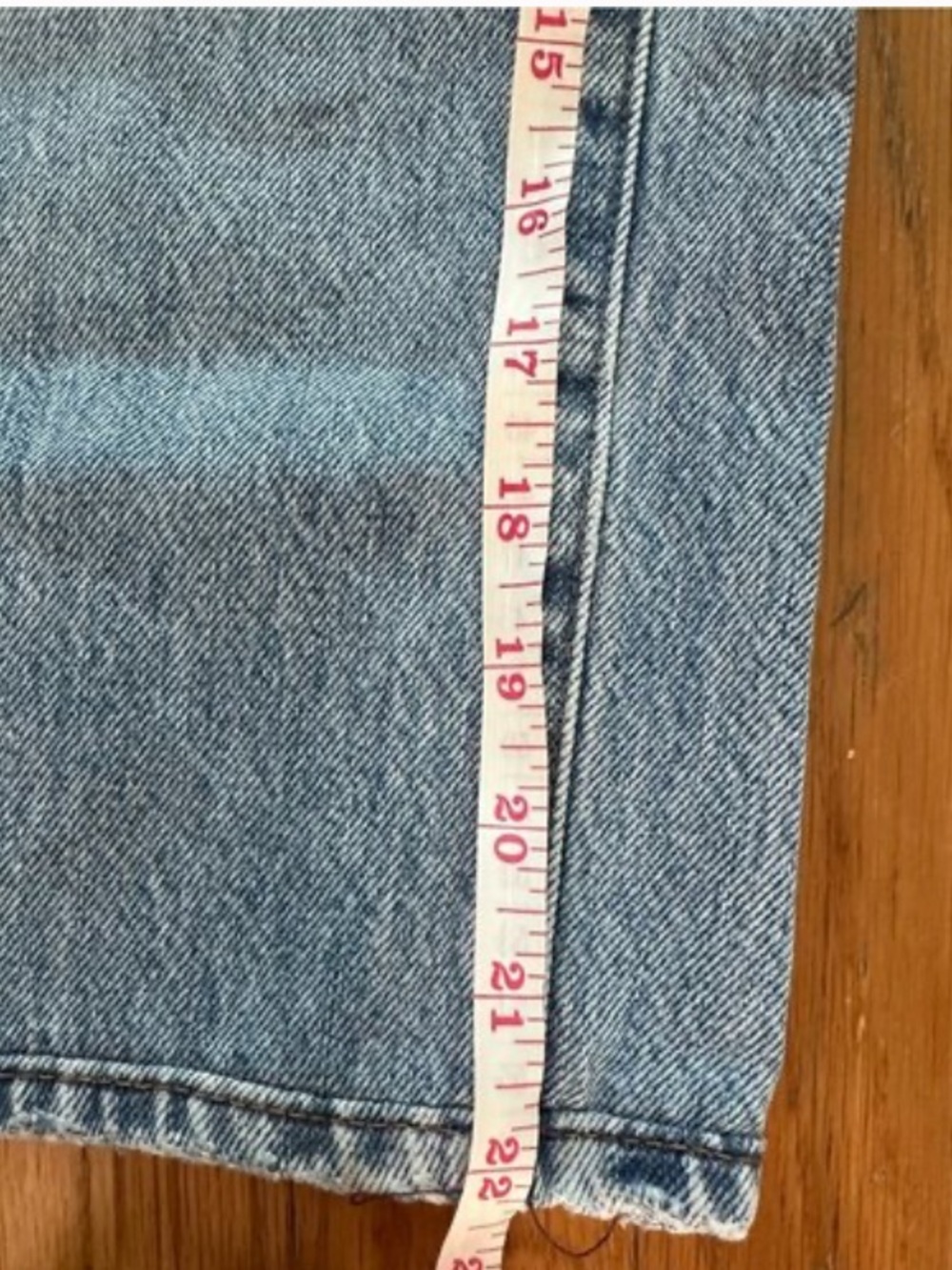 Denim Forum The Farrah Hi-rise Wide Ankle Jean Size 26 - Picture 8 of 8